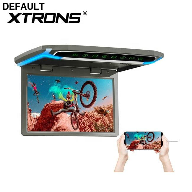 XTRONS 10.2 inch HD Screen Roof Mount Flip Down Monitor / Car Ceiling & Headrest Monitors Motor Vehicle A/V Players