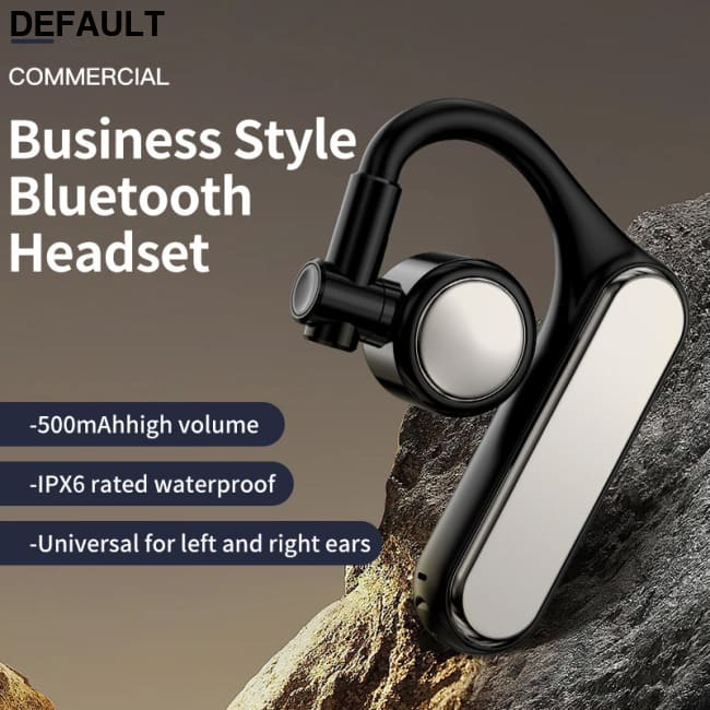 Z8 Bluetooth earphones wireless single ear business hot selling 5.4 long endurance single-sided hanging Black