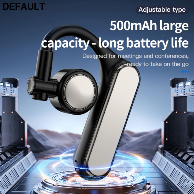 Z8 Bluetooth earphones wireless single ear business hot selling 5.4 long endurance single-sided hanging Black