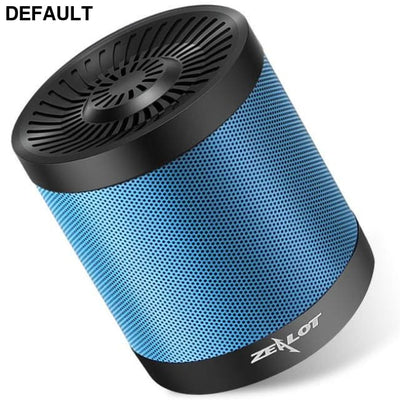 ZEALOT S5 Portable Bluetooth Speaker Column Wireless Subwoofer Super Bass Stereo USB TF Card Play With Microphone Blue