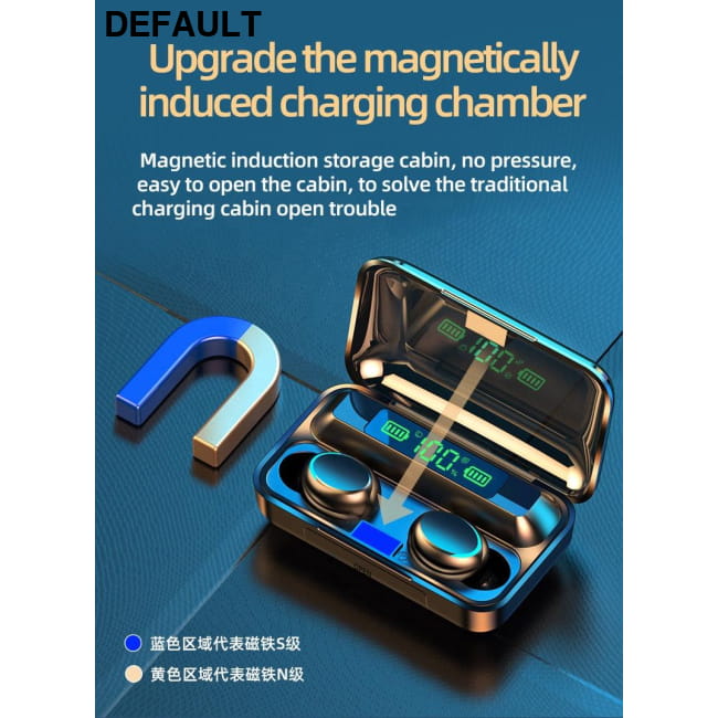 ZENBEL Top Sell BT 5.0 Wireless Earphone LCD Digital Mini Bluetooth Earphones Electronics