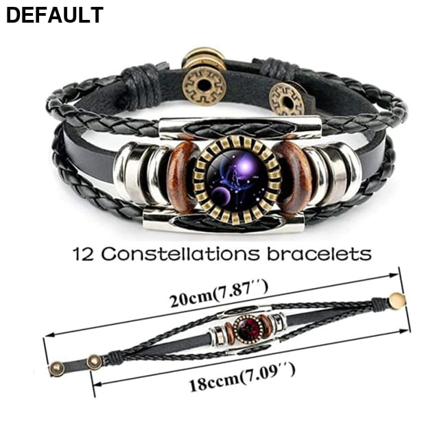 Zodiac Sign Bracelets For Women Men 12 Constellation Beaded Best Selling Products