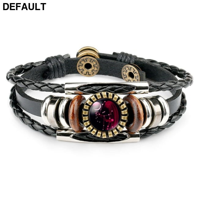 Zodiac Sign Bracelets For Women Men 12 Constellation Beaded Virgo Best Selling Products