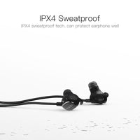 QCY QY19 Sports Bluetooth Earphones Wireless Sweatproof Headset Music Stereo Earbuds Bluetooth V4.1 with Microphone - DRE's Electronics and Fine Jewelry