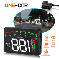 3.5 A900 HUD Head-Up Display Car-styling Hud Display Overspeed Warning Windshield Projector Alarm System Universal Auto - DRE's Electronics and Fine Jewelry