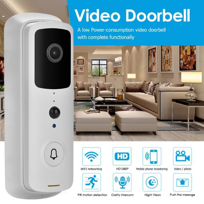 V30 1080P WiFi Smart IP Video Doorbell V30 WiFi Video IR Alarm Intercom Real-Time Monitor Safe Camera Smart IP Doorbell - DRE's Electronics and Fine Jewelry