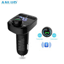 ANLUD Bluetooth Handsfree Car Kit FM Transmitter Micro SD TF MP3 Music Play Wireless Modulator - DRE's Electronics and Fine Jewelry