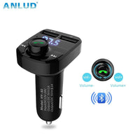 ANLUD Bluetooth Handsfree Car Kit FM Transmitter Micro SD TF MP3 Music Play Wireless Modulator - DRE's Electronics and Fine Jewelry