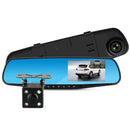 Full HD 1080P Car Dvr Camera Auto 4.3 Inch Rearview Mirror Digital Video Recorder Dual Lens Registratory Camcorder - DRE's Electronics and Fine Jewelry