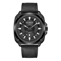 RUIMAS Men's Quartz Watch - Leather Strap - DRE's Electronics and Fine Jewelry