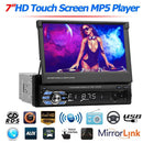 k1 Din Car Radio GPS Navigation Bluetooth Rear View Camera Auto Radio Video Player MP5 Stereo Audio FM USB Multimedia Player - DRE's Electronics and Fine Jewelry