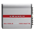 Crunch SA-1100.2 Smash Series 1,100-Watt 2-Channel Class AB Amp - DRE's Electronics and Fine Jewelry