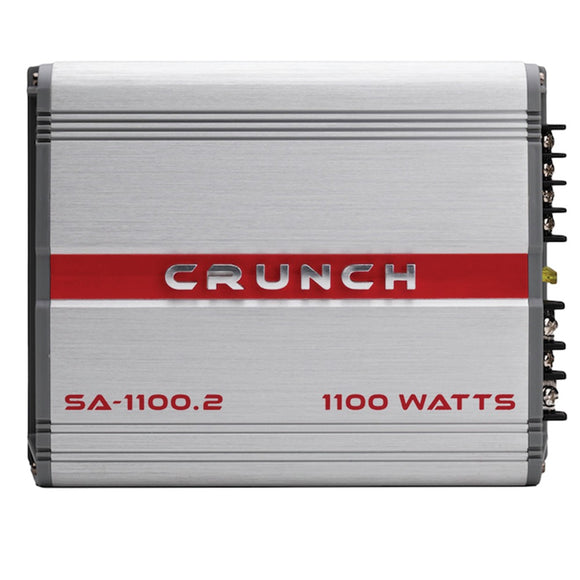 Crunch SA-1100.2 Smash Series 1,100-Watt 2-Channel Class AB Amp - Electronics & computer||Automotive electronics||Car amplifiers