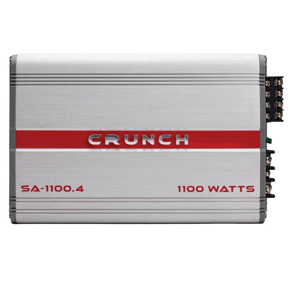 Crunch SA-1100.4 Smash Series 1,100-Watt 4-Channel Class AB Amp