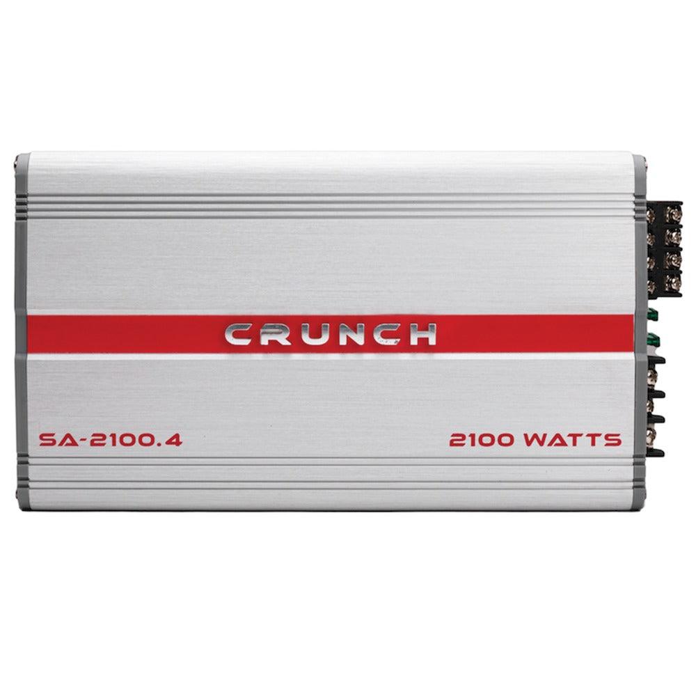 Crunch SA-2100.4 Smash Series 2,100-Watt 4-Channel Class AB Amp