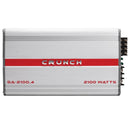 Crunch SA-2100.4 Smash Series 2,100-Watt 4-Channel Class AB Amp - DRE's Electronics and Fine Jewelry