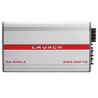 Crunch SA-2100.4 Smash Series 2,100-Watt 4-Channel Class AB Amp - DRE's Electronics and Fine Jewelry