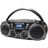 SYLVANIA SRCD682BT Bluetooth Portable CD Radio Boom Box with AM/FM Radio - DRE's Electronics and Fine Jewelry