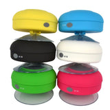 Mini Portable Subwoofer Shower Wireless Waterproof Bluetooth Speaker  Receive Call Music Suction Mic For iPhone Samsung
