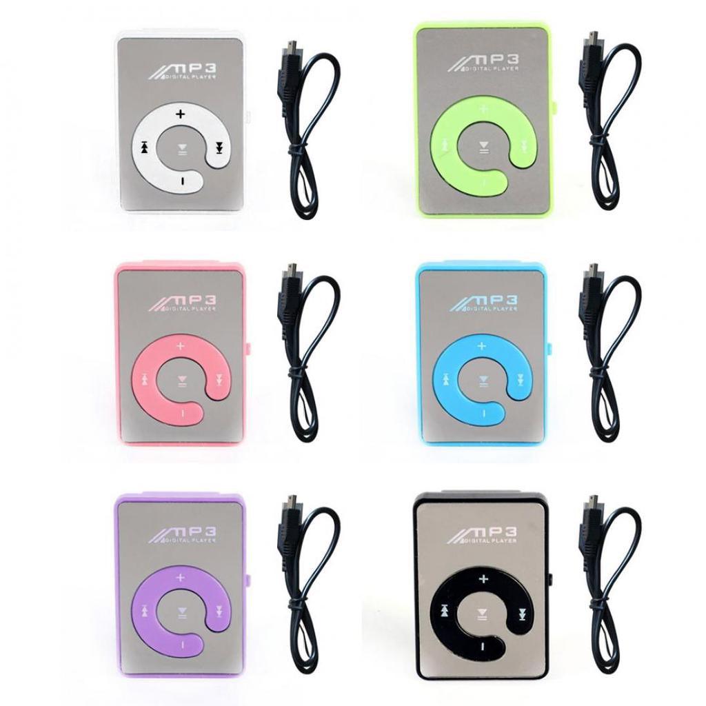 Mini MP3 Player Mirror Clip USB Digital Support 8GB SD TF Card Without Charger - DRE's Electronics and Fine Jewelry