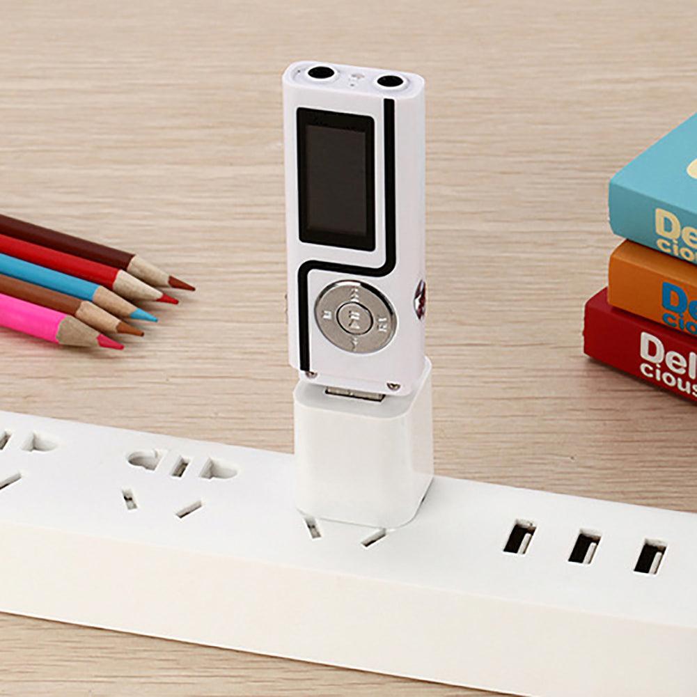 MP3 Music Media Player Portable USB Stick Shape LCD Screen Dual Audio Ports Gift - DRE's Electronics and Fine Jewelry