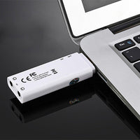 MP3 Music Media Player Portable USB Stick Shape LCD Screen Dual Audio Ports Gift - DRE's Electronics and Fine Jewelry