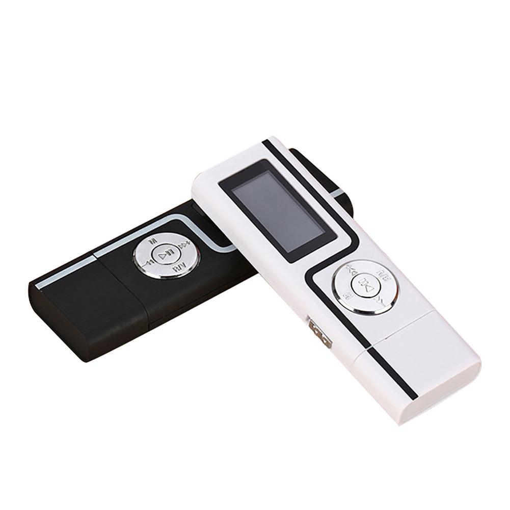 MP3 Music Media Player Portable USB Stick Shape LCD Screen Dual Audio Ports Gift - DRE's Electronics and Fine Jewelry