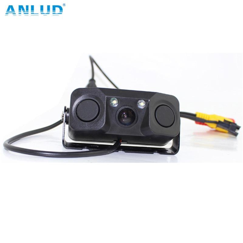 ANLUD PZ451 3 in 1 Car Parking Sensors with Rear Camera LED Light Detector Buzzer Alarm Park - DRE's Electronics and Fine Jewelry