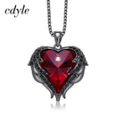 Cdyle Angel Wings Necklace Crystals from Swarovski Necklaces Fashion Jewelry For Women Heart Of Angel Mother's Day Gifts - DRE's Electronics and Fine Jewelry