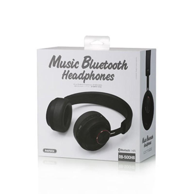 remax 500HB high quality wireless Bluetooth 4.1 headset HD mic bass HiFi music Bluetooth headset