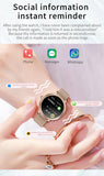 2020 SANLEPUS Stylish Women’s Smart Watch Luxury Waterproof Wristwatch Stainless Steel Casual Girls Smartwatch For Android iOS - Watches