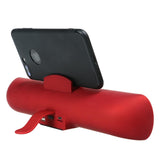 TOPROAD Portable Wireless Bluetooth Speaker Super Bass Stereo Dual Loudspeaker TF FM Radio USB LCD - red no box - Speakers