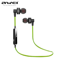 Awei A990BL Wireless Bluetooth stereo music earhud sports running earphone Handsfree headset fone de ouvido with Microphone - DRE's Electronics and Fine Jewelry