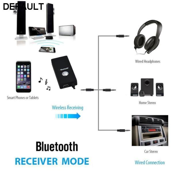 2pcs A2DP Wireless Bluetooth Dongle Adapter Reciever 3.5mm HiFi Stereo Audio New