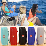 Wireless Speaker Bluetooth-compatible Speaker Microlab Portable Speaker Powerful High Outdoor Bass TF FM Radio with LED Light
