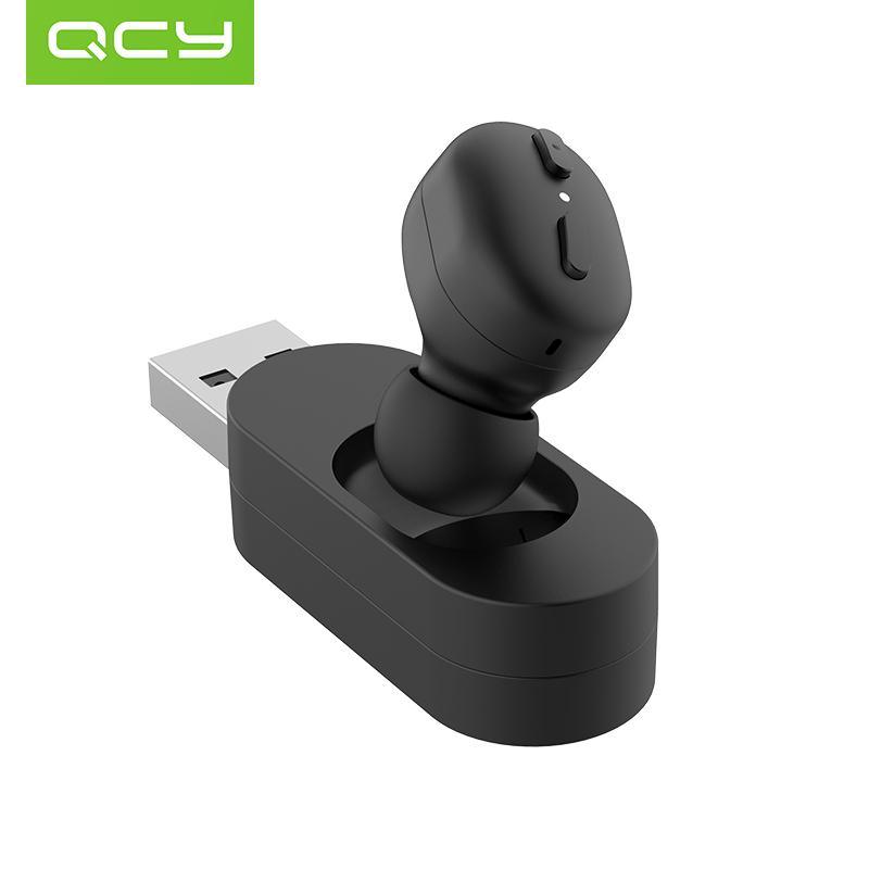 QCY Mini1 Teen Bluetooth Headset Magnet USB Charger Sport Wireless Headphone 3D Stereo