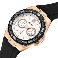 MISSFOX Rose Gold Chrono Watch - DRE's Electronics and Fine Jewelry