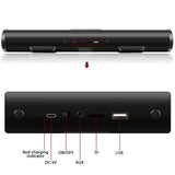 TOPROAD Home TV Bluetooth Soundbar Speaker Portable Wireless Subwoofer 3D Surround Support FM Radio Alarm Clock TF USB - DRE's Electronics and Fine Jewelry: Online Shopping Mall