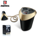 Remax Smart Car Cup 3 USB Charger Cigarette Lighter Voltage Display Plug Socket Splitter - Accessories