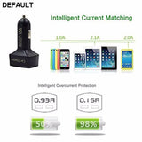 4 In 1 Dual USB Car Charger Adapter Voltage DC 5V 3.1A Tester For iPhone - DRE's Electronics and Fine Jewelry: Online Shopping Mall