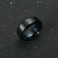 Ring Men Titanium Black - DRE's Electronics and Fine Jewelry