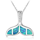 Silver Filled Blue Sea Turtle Pendant Necklace for Women - DRE's Electronics and Fine Jewelry