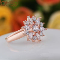 BAMOER Finger Ring with AAA Cubic Zircon Engagement Jewelry #6 7 8 9 JIR029 - DRE's Electronics and Fine Jewelry