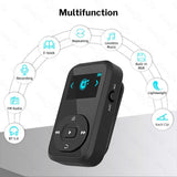 Deelife Bluetooth MP3 player Music Sport Clip Portable Walkman with Armband Mini Players FM Radio Ebook Voice Recorder