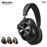 Bluedio T6S Bluetooth Headphones Active Noise Cancelling Wireless Headset For Phones And Music With Voice Control - DRE's Electronics and Fine Jewelry: Online Shopping Mall