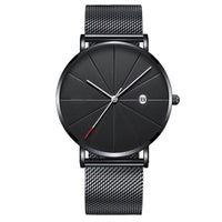 Mesh Band Steel Watch - Classic Men's Timepiece - DRE's Electronics and Fine Jewelry