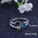 Hot Selling Europe And America New Style Cool Beautiful Irregular Three-Color Ring Support - Wedding Rings