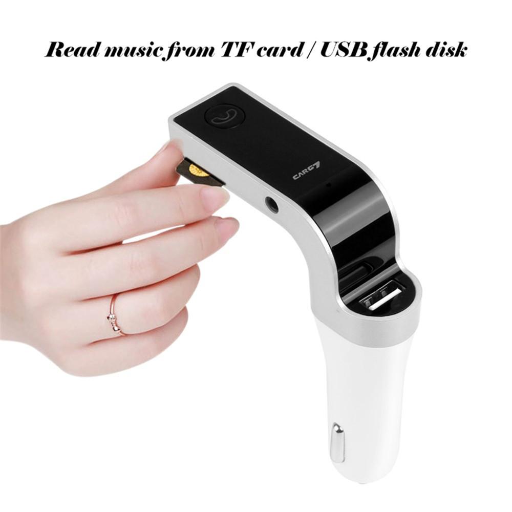 ANLUD Multifunction 4-in-1 CAR G7 Bluetooth FM Transmitter USB Flash Drives TF Music Player Car Kit USB Car Charger - DRE's Electronics and Fine Jewelry: Online Shopping Mall