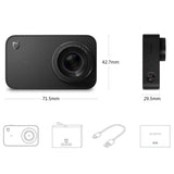 Xiaomi Mijia Mini Camera Bluetooth 4.1 2.4 4K 30FPS 6 Axis Electronic Anti-Shake 145 Degree Wide Angle - Digital