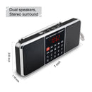 Lefon Digital Portable Radio AM FM Bluetooth Speaker Stereo MP3 Player TF/SD Card USB Drive Handsfree Call LED Display Speakers - DRE's Electronics and Fine Jewelry